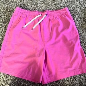 Sonoma Mens Pink Swim Trunks Size Medium